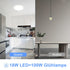 LED Deckenleuchte Rund 18 W 5000 K flach Ø 23 cm